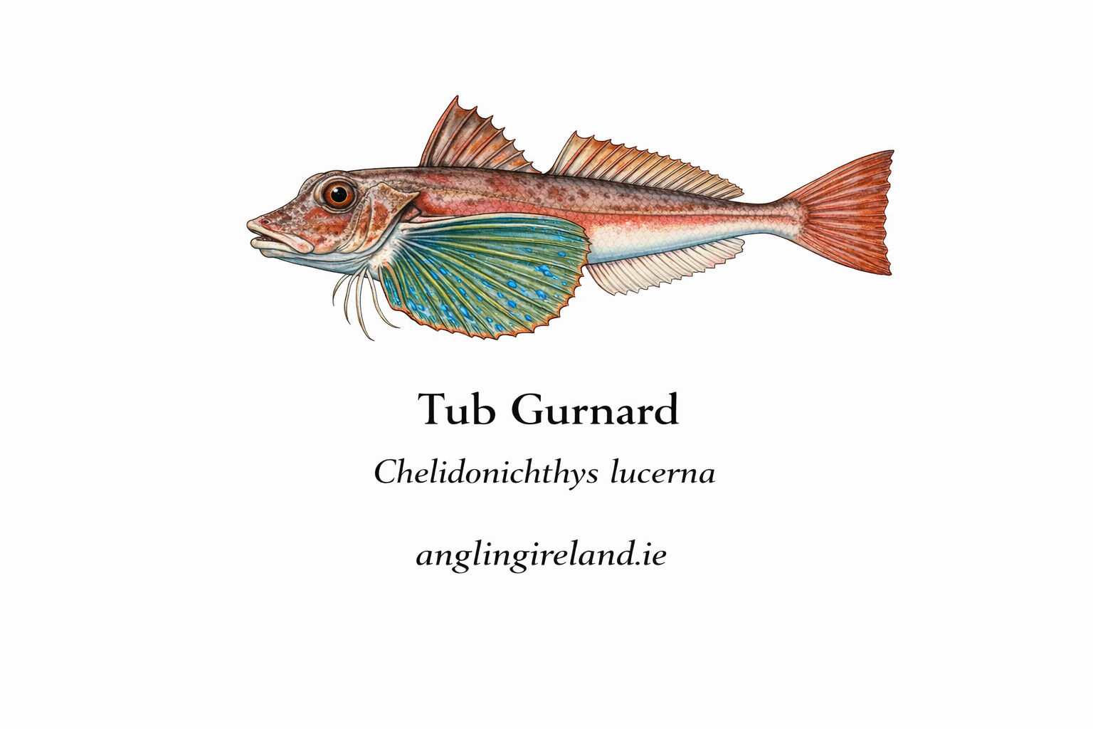 Tub Gurnard - Irish Sea Fish Species