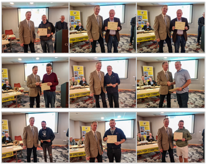 PRESENTATION OF 2021 AWARDS