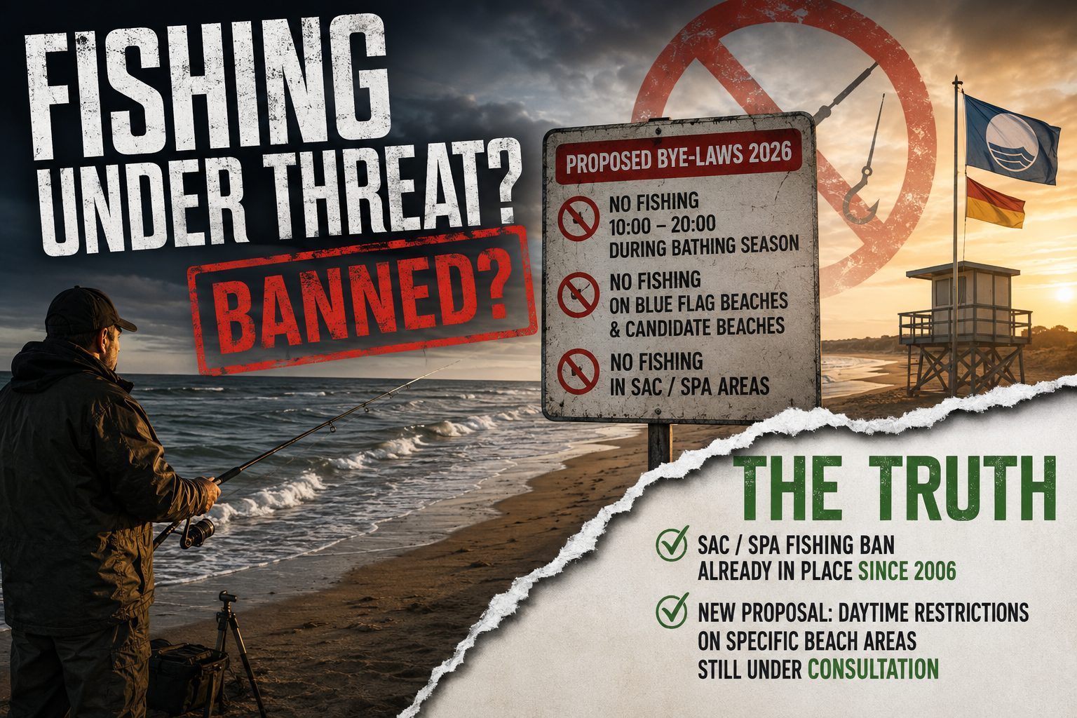 Is Sea Angling About to Be Banned Across Much of North Dublin?: What Is Actually Changing?